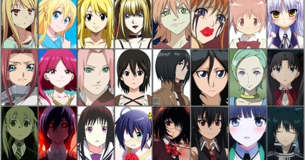 Popular Anime Girls