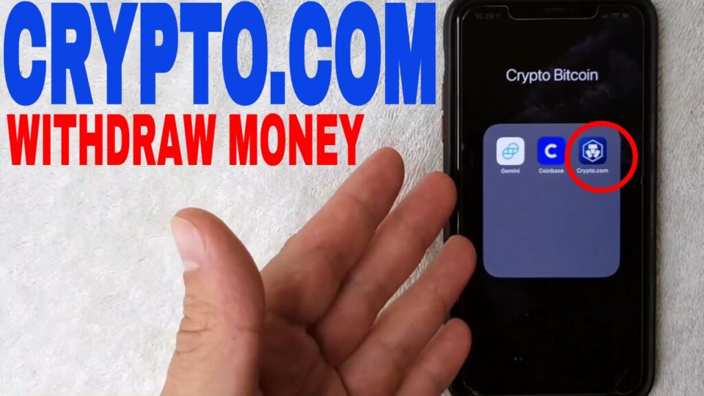 How to Withdraw Money from Crypto.com