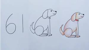 How to draw a dog